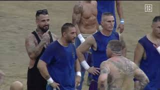 Calcio Storico Fiorentino  2023 10 Giugno Bianchi vs Azzurri prima semifinale [upl. by Niels]