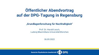 Grundlagenforschung für Nachhaltigkeit  Harald Lesch [upl. by Adnotal191]