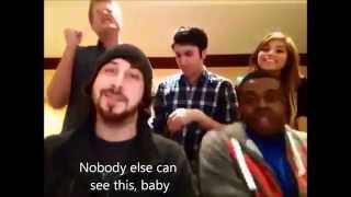 Pentatonix  Moves Like Jagger LYRICS VIDEO [upl. by Joell]