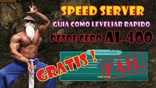 GUIA COMO LEVELIAR DESDE CERO AL 400 EN SPEED SERVER  GRATIS  TIP RECOMENDACIONES PREMIOS Y MAS [upl. by Sells]