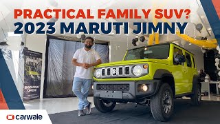 Maruti Suzuki Jimny Practicality Review  Can it be your everyday car  CarWale [upl. by Keating]