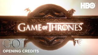 Opening Credits  Game of Thrones  Season 8 HBO [upl. by Nats55]