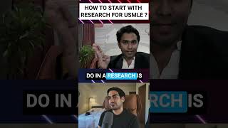 How To Start With Research For USMLE shorts usmle research [upl. by Lawan]