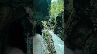 Partnach Gorge  Partnachklamm  Germany  Malayalam vlog shorts [upl. by Prudie437]