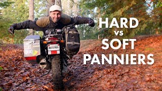 Hard or Soft Adventure Panniers  Which is Best  Pros and Cons of Motorcycle Luggage Options [upl. by Harve]