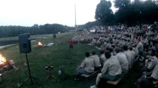 Skit and Boy Scout Rap at Closing Camp Fire [upl. by Pelagi]