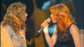 Lara Fabian et Isabelle Boulay  Il y a Il Etait Une Voix 061001 HQ [upl. by Hammerskjold]