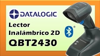 Lector de Códigos de Barras Inalámbrico 2D Omnidireccional Datalogic QBT2430 [upl. by Baum749]