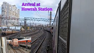 Beautiful arrival at Howrah Station [upl. by Blithe]