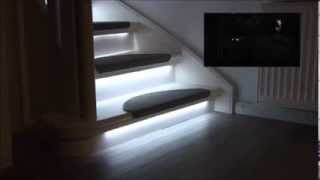 kit eclairage escalier led progressif disponible sur materielhitechfr [upl. by Yrmac418]