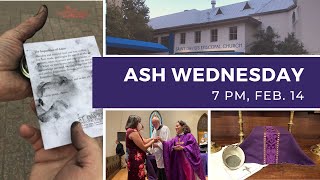 Ash Wednesday  Holy Eucharist with Imposition of Ashes [upl. by Odilia]