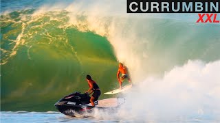 Currumbin  Cyclone Oma  XXL  Surfing Australia  Gold Coast  Currumbin Alley [upl. by Aicileb]