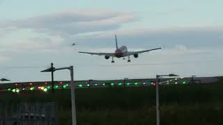 jet2 landing at Manchester Airport [upl. by Assilrac]