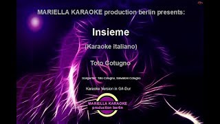 Toto Cutugno Insieme Karaoke Version [upl. by Aleta851]