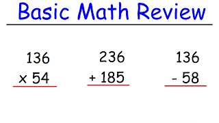 Basic Math Review [upl. by Tyson]