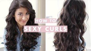 How To Sexy Curls Hair Tutorial [upl. by Ramey885]