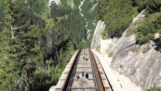 Gelmerbahn decent 720p finished editmpg [upl. by Korney]