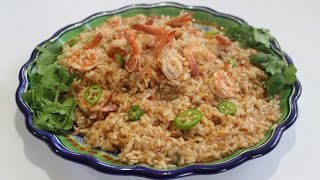 Arroz a la tumbada con camarones  La receta de la abuelita [upl. by Deutsch7]