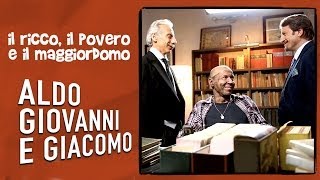 Il Ricco il Povero e il Maggiordomo  Anteprima dal set di Aldo Giovanni e Giacomo [upl. by Tnahsin]