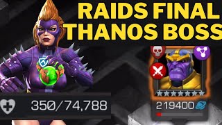 Titania Hits the 10 Cap With 350 Health and a Dream  Thanos 3RD Alliance Raids Boss [upl. by Coretta]