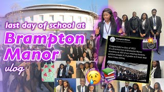 LAST DAY OF SCHOOL VLOG Brampton Manor Sixth Form Edition  precioussXD [upl. by Assyn133]