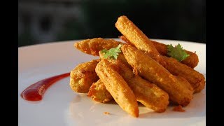 Baby corn golden fry  Instant baby corn fritters [upl. by Halak595]