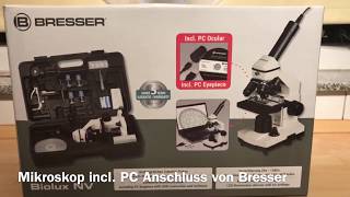 Mikroskop incl PC Anschluss von Bresser [upl. by Docia]