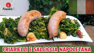 Salsicce e friarielli  Recette Napolitaine [upl. by Mildred]