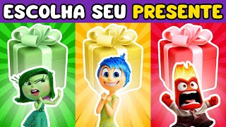 🎁🌈 ESCOLHA SEU PRESENTE  DIVERTIDA MENTE 2 🤬😊🥺  Jogo das Escolhas [upl. by Amada]