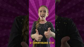 A New Creation 2 Corinthians 517  Memory Verse Song for Kids [upl. by Mannos]