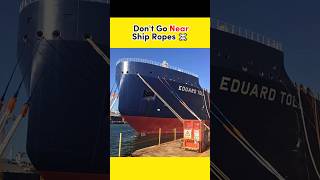 Dont Go Near These Ropes Mooring Ropes facts shorts [upl. by Wilhide795]