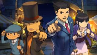 Professor Layton Vs Ace Attorney Bewitching Puzzle Extended 1 Hour [upl. by Adnarym]