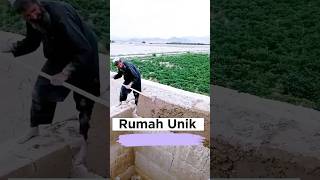 Nggak Nyangka‼️😱Rumah Unik Ini Dibangun dari Tanah Liat⁉️ shorts viralvideos [upl. by Adnilg]