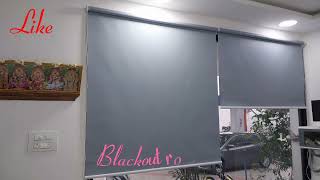 Blackout roller screen [upl. by Sudbury129]