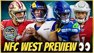 NFC WEST PREVIEW for the 20242025 Season Rams to win the division [upl. by Anneuq]