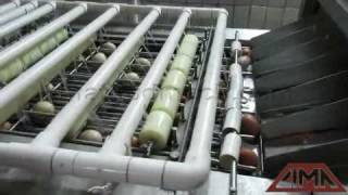 Hard Boiled Egg Peeler Machine For Bulk Boiled Egg Shelling Process [upl. by Nasas10]