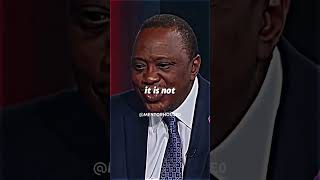 Kenyan President Destroys Interviewer 🔥 alphamale automobile mentalhealthcare funny [upl. by Hobie]