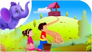 Jack and Jill  Nursery Rhyme with Lyrics [upl. by Gnel]