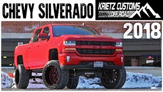 Lifted 2018 Chevrolet Silverado 1500 LT │ Krietz Customs [upl. by Nicram]