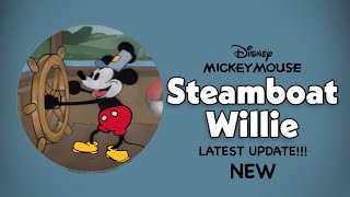 Mickey Mouse Steamboat Willie Whistle in COLOR Part 5 [upl. by Adnohsat506]