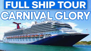 Carnival Glory FULL Ship Tour carnivalglory [upl. by Hewie54]