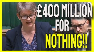 Yvette Cooper lets RIP at the shocking Rwanda COSTS [upl. by Einaj]