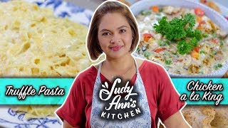 Judy Ann’s Kitchen 17 Ep 3 Truffle Pasta Chicken A la King Cheeseboard [upl. by Norty]