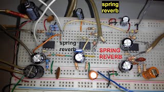 Spring Reverb Drive ESP Circuit 5 and Circuit 5A [upl. by Crescin]