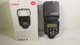 Canon Speedlite 430EX 2 Flash Review [upl. by Lokin335]