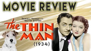 Movie Review quotThe Thin Manquot 1934 with Lady Peri [upl. by Shanly]