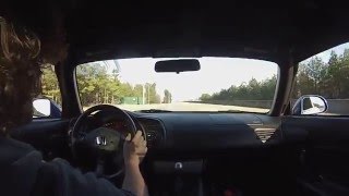 2006 Honda S2000 Supercharged Quarter Mile 124  120 MPH Inside View [upl. by Keegan]