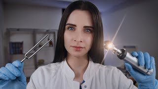 ASMR Deutsch Arzt Roleplay Intensiver Hörtest beim Ohrenarzt German ASMR [upl. by Abernon]