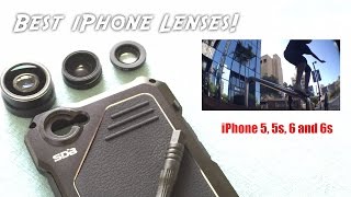 Best iPhone Camera Lens iPhone 6 and iPhone 6s Fisheye Lenses Skateboarding Review [upl. by Leanora489]