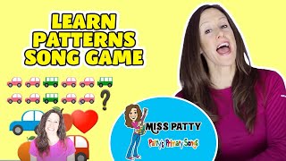 Learn Patterns Song Game for Children  Learn Patterns Recognize Patterns with Patty Shukla [upl. by Sibilla]